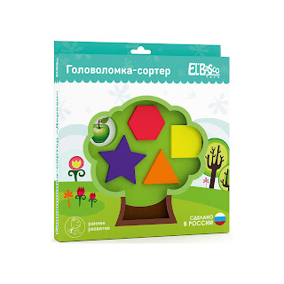 Головоломкасортер Дерево ElBasco Toys за 334 руб.