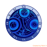 GALLIFREY SEAL CLOCK WIDGET 1.2 Icon