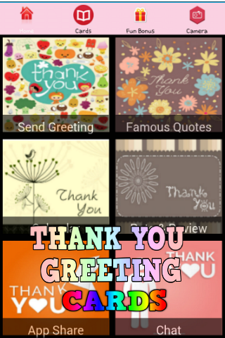 Thank You Greeting Cards