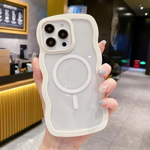 Title 8, Magnetic Suction Big Wave Material Phone Case, ...
