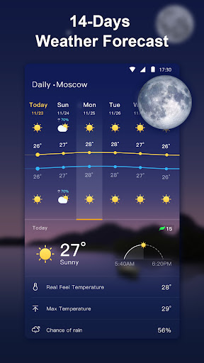 Screenshot Weather Live: Weather Forecast