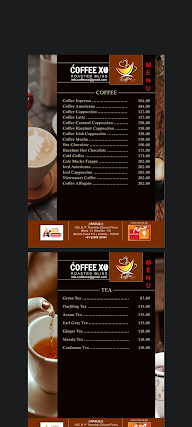 Coffee XO menu 5