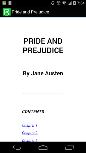 Pride and Prejudice