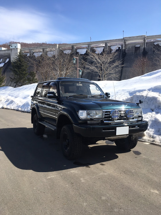 ランドクルーザー80の洗車・ドライブに関するカスタム事例の投稿画像1枚目