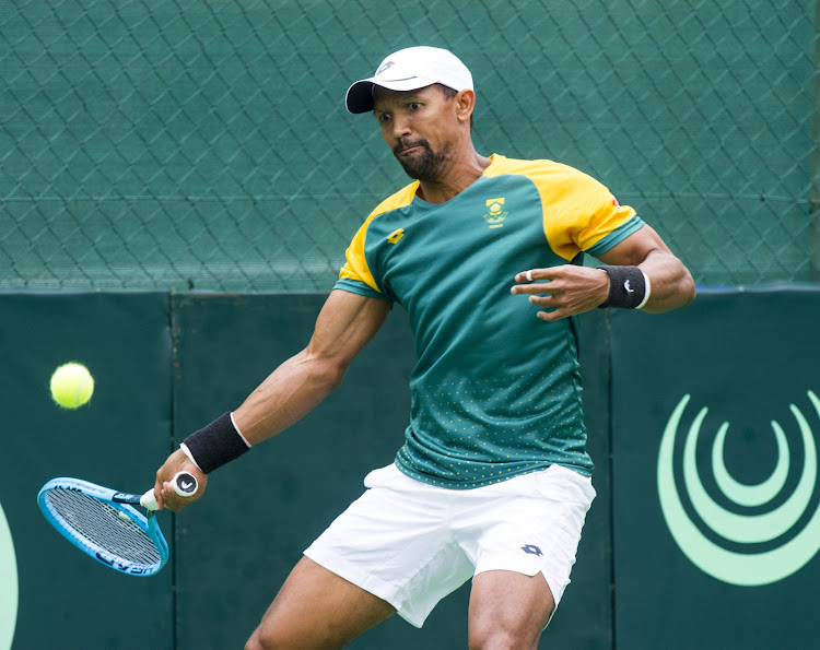 Doubles specialist: Davis Cup stalwart Raven Klassen is set to play his 22nd SA tie against Bulgaria in the World Group II match at the National Tennis Centre in Sofia, Bulgaria, on September 16 and 17. Picture: Peter Heeger