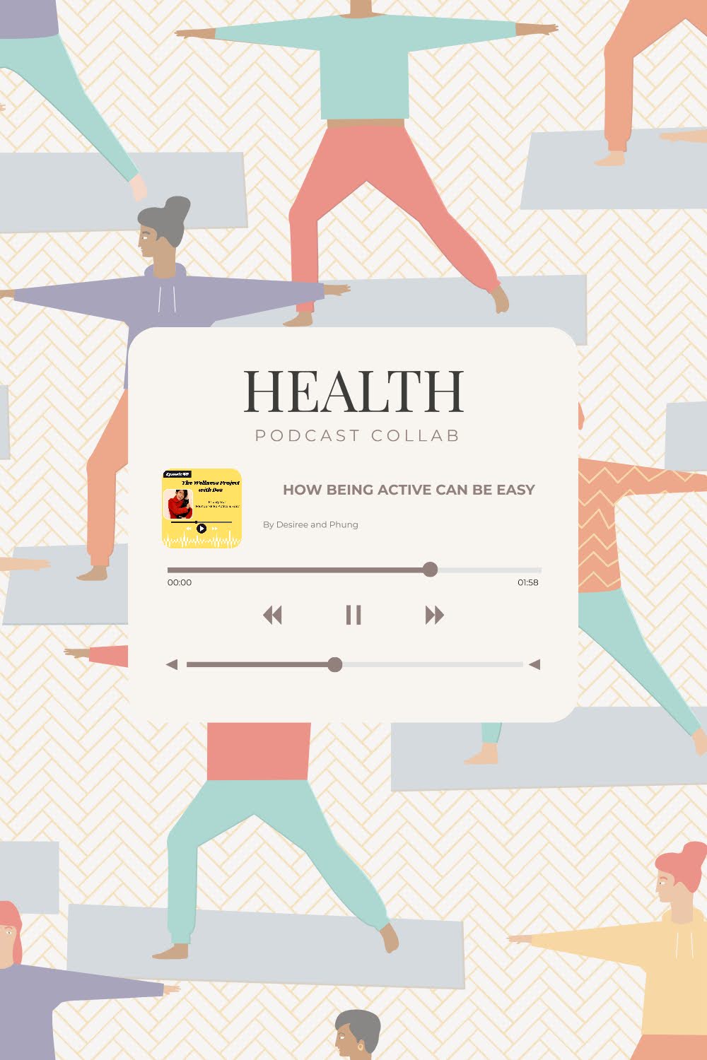 health podcast collab: how to make being active super easy with Desiree Argentina