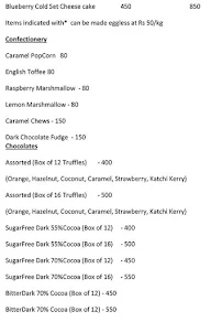 Crumbs Bakehouse menu 4