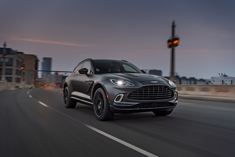 Demand for the Aston Martin DBX has driven the marque's third-quarter sales.