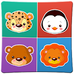 Cover Image of 下载 Animals memory game for kids 2 2.4.2 APK