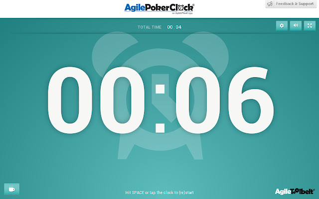 Agile Poker Clock chrome extension