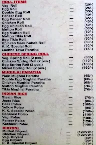 Khana khazana menu 2