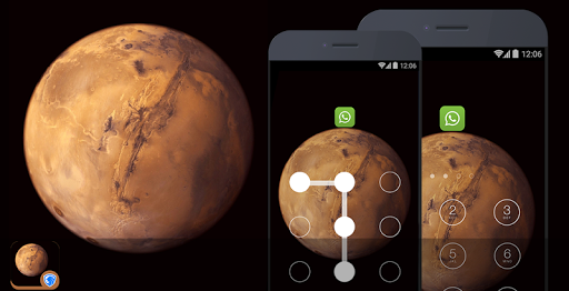 AppLock Theme - Mars Theme