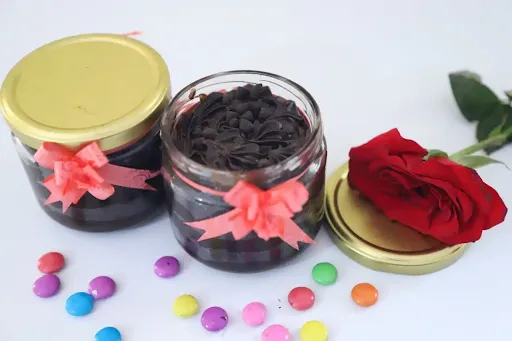 Black Forest Jar Cake[200 Grams]