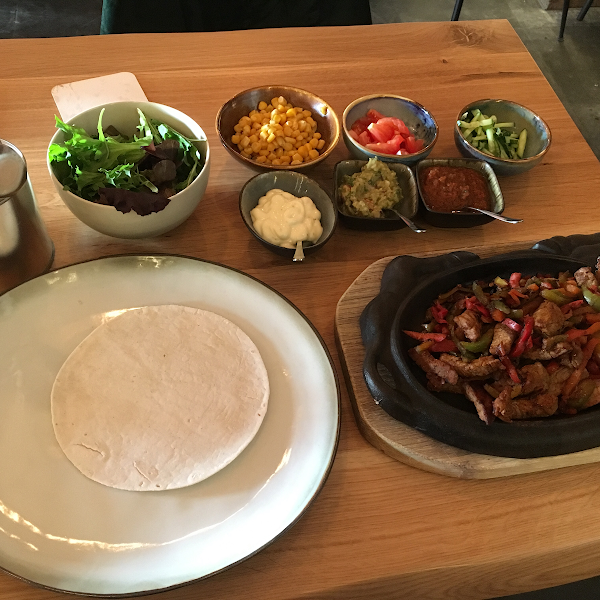 Glutenfree beef fajita