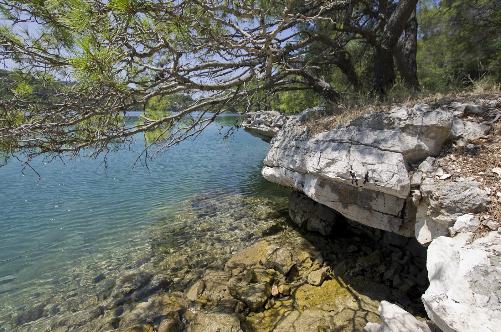 Crystalline lakes of Mijet National Park