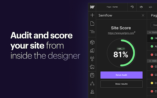 Semflow - SEO Plugin for Webflow