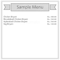 Lazeez Biryani menu 1