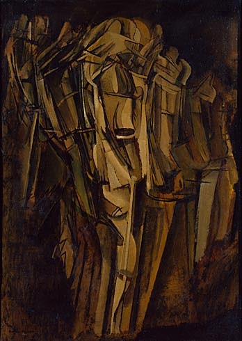Marcel_Duchamp,_1911-12,_Nude_(Study),_Sad_Young_Man_on_a_Train_(Nu_-esquisse-,_jeune_homme_triste_dans_un_train),_Peggy_Guggenheim_Collection,_Venice.jpg