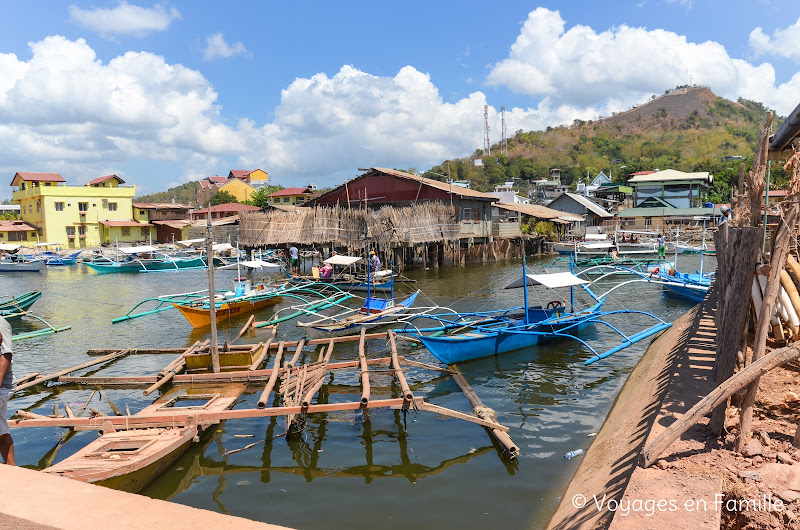 Coron, public market area