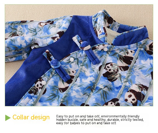 Title 11, Childrens Hanfu Clothing Baby Jumpsuit, Long-s...