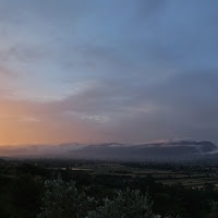 Tramonto e tempesta di 