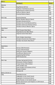 Black Mustard menu 1