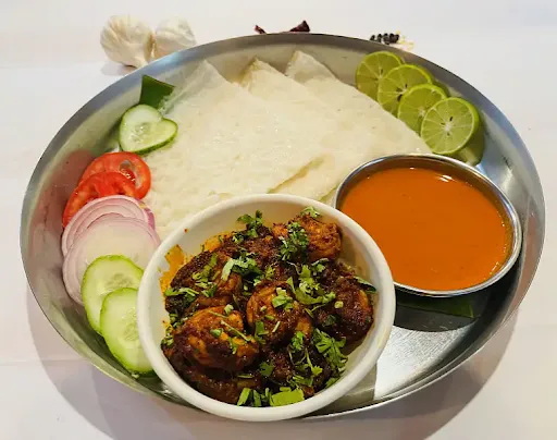 Prawns Ghee Roast Combo