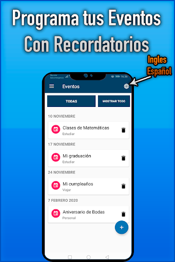 Agenda 2020 Free - Reminders Notes Events