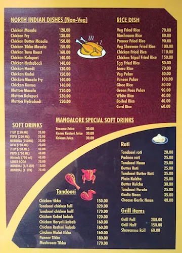 Mangalore Lunch Home menu 