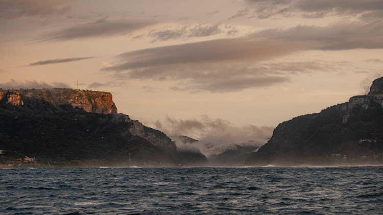 A skilled skipper is needed to get through the Umzimvubu River mouth — the Wild Coast is dotted with boats and shipwrecks.