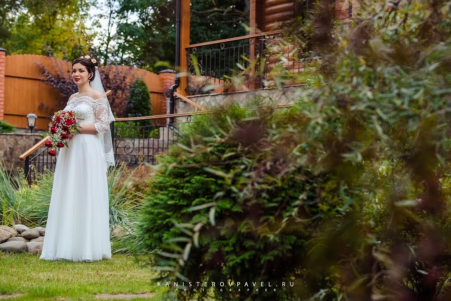 Fotografo di matrimoni Pavel Kanisterov (halo). Foto del 22 novembre 2017