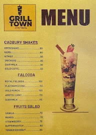 GrillTown menu 4