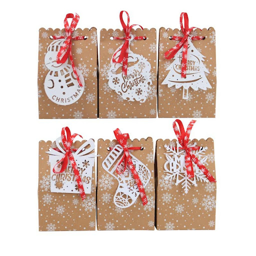Title 2, Christmas 6 Laser Card Biscuit Candy European K...