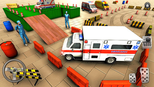 Screenshot Ambulance Parking Game Sim 3D