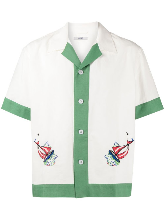 Bode Sailing Boat shirt.