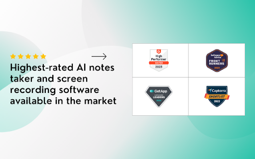 AI Meeting Notes Taker & Screen Recorder