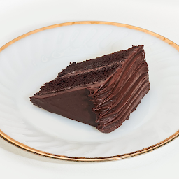 Belgian Dark Chocolate Cake