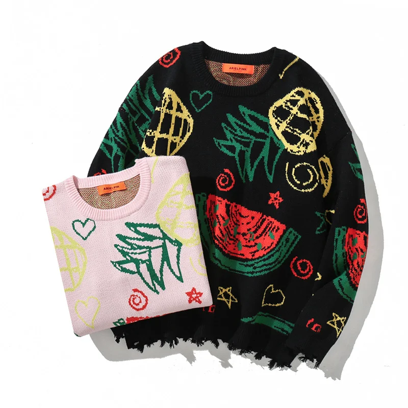 Pull en tricot ample de style paresseux pour femmes