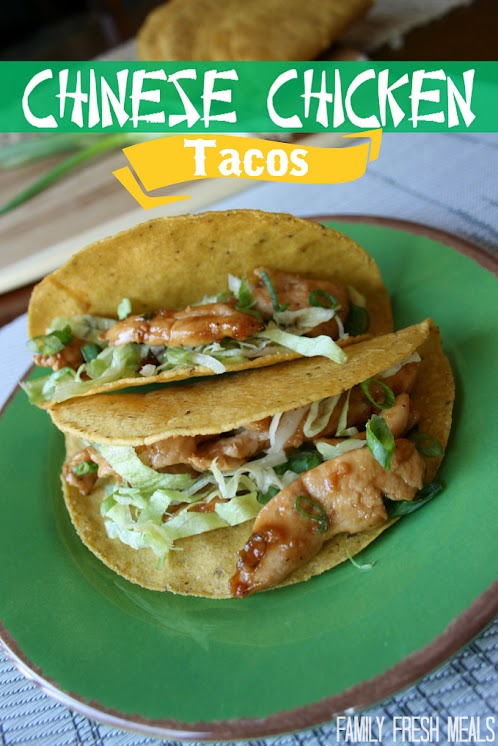 Click Here for Recipe: Chinese Chicken Tacos