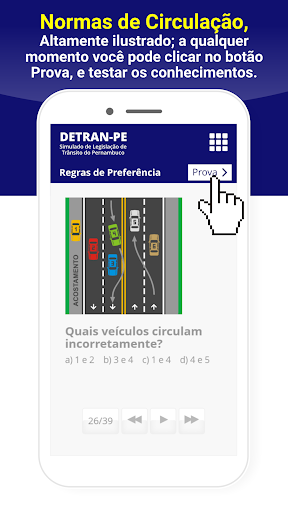 Simulado Prova DETRAN PE Pernambuco 2020