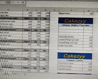 Cakezyy menu 2