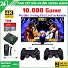 Máy Chơi Game Cầm Tay 4 Nút Không Dây - Máy Chơi Game Cầm Tay Cổng Hdmi 4K, Có Sẵn 10000 Game Và 3500 Game, Hỗ Trợ Tải Game