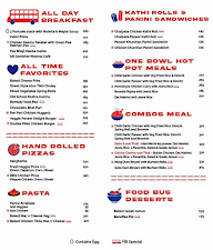 Food Bus India menu 1