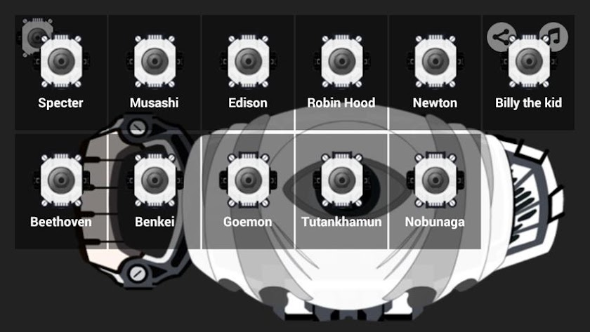 Specter BW Henshin Belt Screen 3