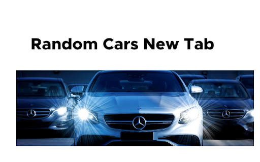 Randome cars New Tab