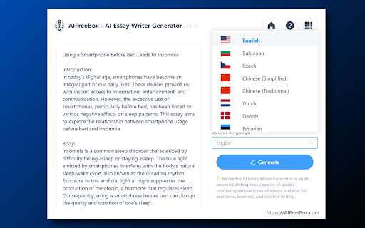 AI Essay Writer Generator: Academic Writing