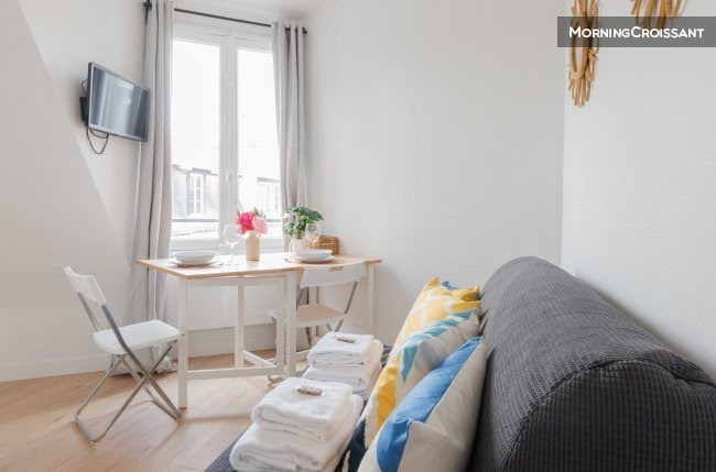 Location meublée appartement 1 pièce 15 m² à Paris 17ème (75017), 1 257 €