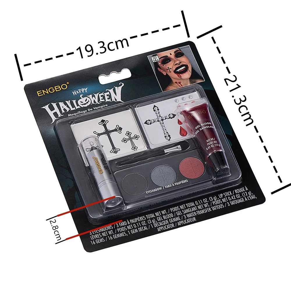 Title 5, Kit de maquillaje de Halloween para transformar...