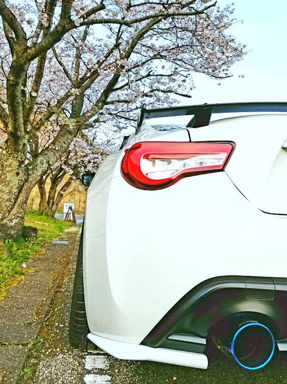 86のドライブ・桜と愛車・桃尻・ハチレンジャーに関するカスタム事例の投稿画像3枚目