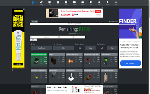 SnipeExt - Roblox Limited Sniper screenshot 4